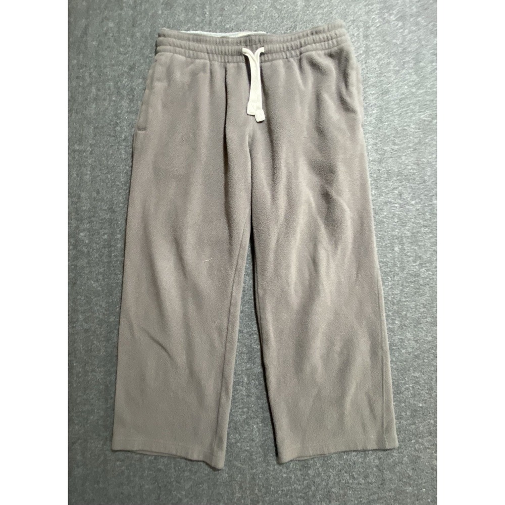 Old Navy Dynamic Fleece Wide-Leg Sweatpants Gray High Rise Women's Size M